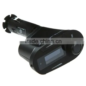 Car Mp3 Player Wireless fm Transmitter Remote Control LCD Car Kit MP3 Player Wireless FM Transmitter Modulator With USB SD MMC thumbnail-3
