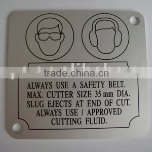 Waring Sign for Machine Nameplate thumbnail-1