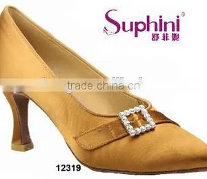 Spark Purple Rhinestone/Crystal & Elite Standard Ballroom Dance Shoe by Suphini Company thumbnail-2