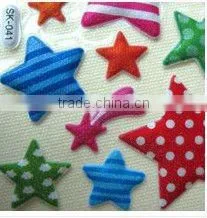 Custom Made Star Shape Puffy Sticker thumbnail-1