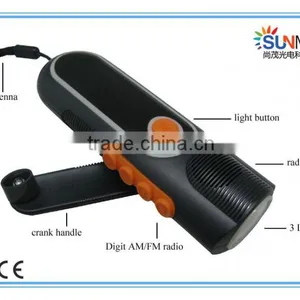 Dynamo Torch With FM/AM Radio thumbnail-1