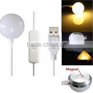 USB LED Camping Light / Outdoor Tent Bulb Lamp / USB Magnet-lamp thumbnail-1