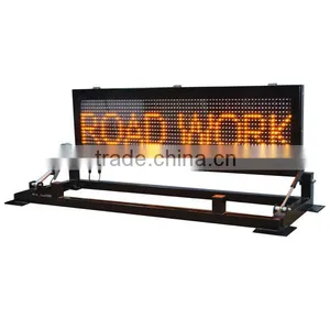 Super Quality, One Line Displaying Vehicle-mounted LED Display Sign thumbnail-1