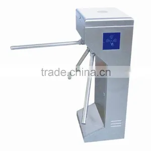 CE Certificate Approved Full Automatic RFID Card 3 Arm Turnstile With Led Indicator thumbnail-2