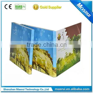 Hot Selling 7 Inch Lcd Screen Video Brochure Video Greeting Card Lcd Greeting Card thumbnail-4