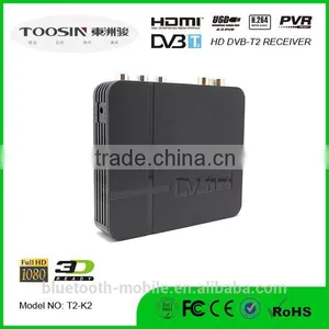 OEM/ODM HD 1080P DVB T2 Mini FTA Digital Decoder Set Top Box Terrestrial Receiver thumbnail-1