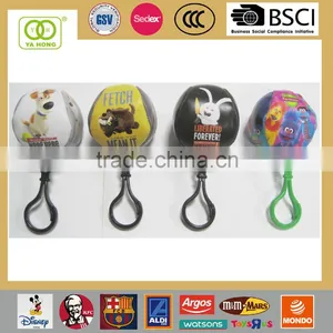 2.5 Inch Small Soft Ball Key Chain Production for Kids Gift Promotion Toy Item thumbnail-1