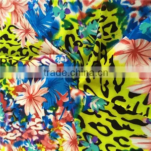 100% Polyester Knitting Printed Fabric thumbnail-2