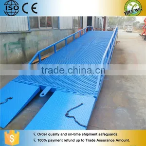 7.5T Hydraulic Mobile Forklift Loading Ramps/container Dock Ramp Lift thumbnail-1