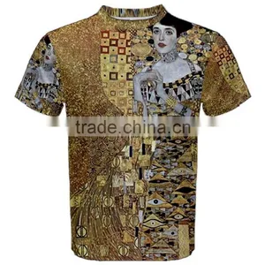 Sublimation t Shirts/dye Sublimation t Shirts/poly Cotton Blend Sublimation t Shirts thumbnail-1