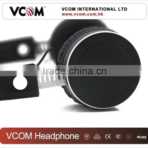 VCOM Metal Shell Mini Cute DJ Headphones With Supar Bass Sound thumbnail-6