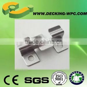 Cheap Wpc Wood Composite/timber Decking Stainless Steel Clips thumbnail-4