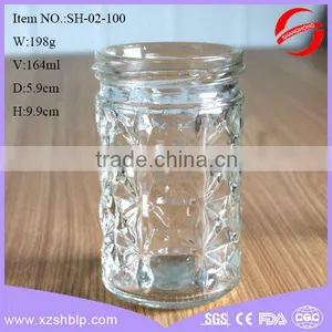 Set of Glass Jar for Jam With Lid thumbnail-4