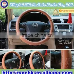Imitation Leather Steering Wheel Cover/cheap Steering Wheel Cover Made in China thumbnail-1
