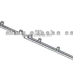Chrome Metal Slatwall Hardware Display Hook thumbnail-1