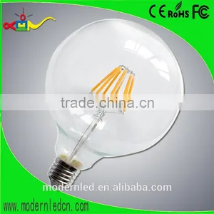 360 Degree G125 LED Filament Bulb G90b 8w thumbnail-6