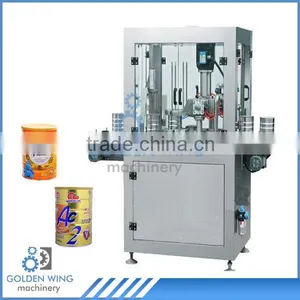 Automatic Milk Powder Vacuum Seamer Sealing Machine for Tin Can Box Making Machines Production Line thumbnail-1