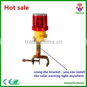 Solar Led Flashing Warning Road Safety Light thumbnail-1