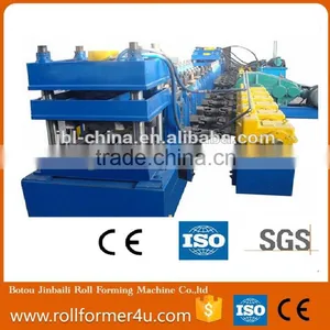 CE/ISO Certificated High Accuracy Hollow Two Waves Three Waves Highway Guardrail Roll Forming Machine With Competitive Price thumbnail-1