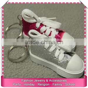 Reflective Shoe Keychain, Low Price Plush Keychain thumbnail-1
