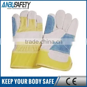 Double Palm AB Class Cow Leather Work Glove thumbnail-1