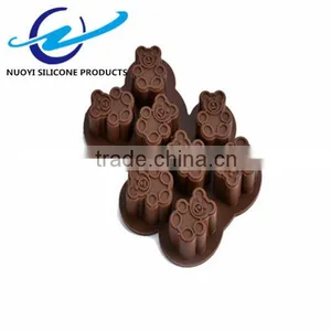 Food-grade Bear Shape Silicone Cake Mould thumbnail-2