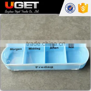 Hot Selling Plastic Travel Portable Drawer Weekly Pill Box thumbnail-5