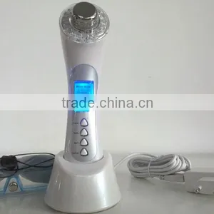 Home Use Biowave Massage Facial Beauty Device Hand-held Ultrasonic Facial Massager thumbnail-2