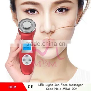 Portable Home Use Ultrasonic Skin Rejuvenation Ionic Photon 3MHz Galvanic Microcurrent Beauty Device thumbnail-1
