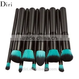 New Pro High Quality Private Label 10 Pcs Kabuki Make up Brush Set China Makeup Brush Set thumbnail-5