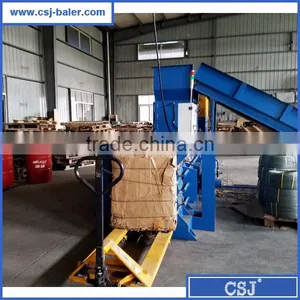 Manufacturer Paper Cardboard Semi-automatic Compactor Machine thumbnail-1