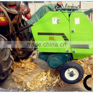 Small Round Hay Baler YK-0850, 50cmx70cm Bale, 390kg Weight, CE Approval thumbnail-5