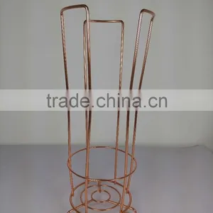 Metal Wire Chrome Paper Roll Stand/Toliet Paper Roll Holder thumbnail-5