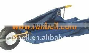 Rubber Wheel Metal Wheel Barrow thumbnail-1
