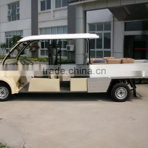 48v 4 Seater Rear Cargo Box Electric Pickup Truck thumbnail-4