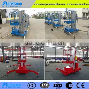 Single Mast Aluminium Hydraulic Lift Table thumbnail-6