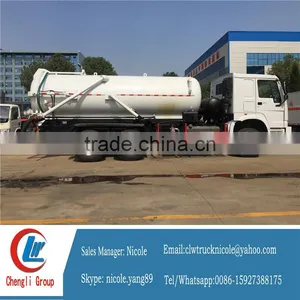 Fecal Suction Truck, Sewage Truck thumbnail-1