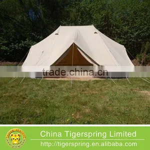 6m Waterproof Heavy Duty Canvas Bell Tent Camping Family Tent Outdoor thumbnail-5
