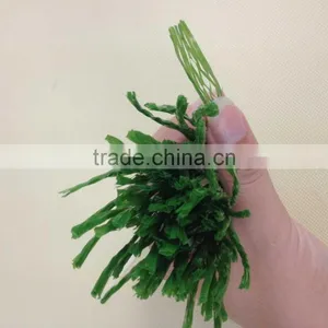 8000Dtex Fibrillated Yarn Artificial Grass Soccer Field thumbnail-3