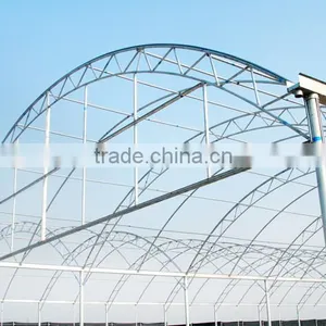 Plastic Sheet Covered Greenhouse Grow Tent With Gutter System For Agricultural Planting thumbnail-2