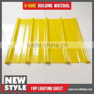 Flexible Transparent Fiberglass Reinforced Plastic Sheet for Greenhouse Cover thumbnail-1
