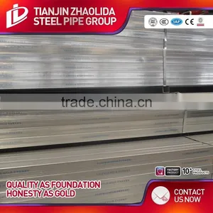Q195 Q235 Q345 Material Welded Galvanized ms Square Pipe for Greenhouse Furniture Fence Post thumbnail-5