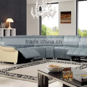 Bisini Modern Movie Recliner Sofa Set, Italan Genuine Leather Recliner Sofa, Italy Recliner thumbnail-3