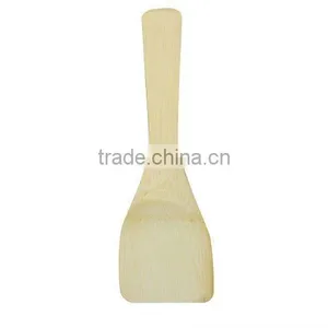 Natural Color Varnished Small Bamboo Soup Spoon thumbnail-1
