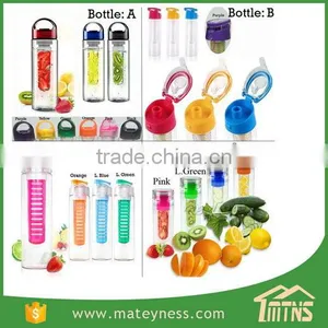 BPA Free Fruit Infuser Water Bottle thumbnail-1