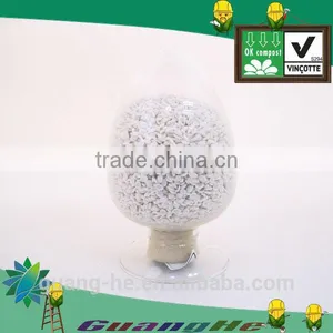 GH601 Compostable Recycled Plastic Material Polylactic Acid PLA Resin for Bottle Grade thumbnail-1