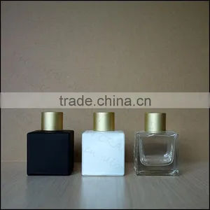 Custom Made Hand Blown 15ml 100ml 200ml Square Glass Perfume Bottle thumbnail-5