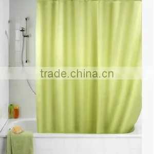 Solid Color Polyester Shower Curtain thumbnail-4