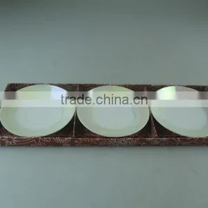 Wholesale Stock Porcelain Chafing Dish With Fluorescent Line thumbnail-4