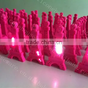 Promotion Fashion Bath and Body Works Paris Eiffel Tower Light Up 5Inches Tall Hand Sanitizer Gel Holder thumbnail-1